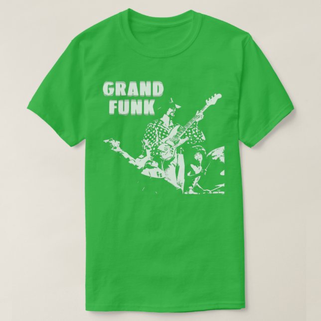 CAMISETA CAMINHO DE FERRO GRAND FUNK 16 (Frente do Design)