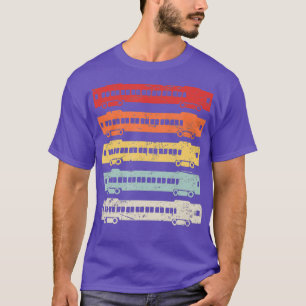 Camiseta Caminho-De-Ferro Modelo Comboio-Vintage Retro