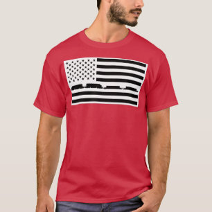 Camiseta Caminho-de-Ferro Sinalizador Branco Flat