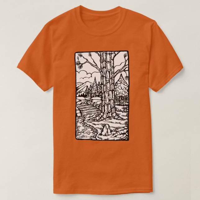 Camiseta Caminho de Nadidades (Frente do Design)
