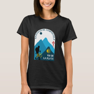 Camiseta Caminho de Santiago a Pé Via de la Plata