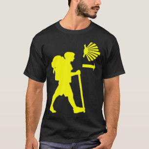 Camiseta Caminho De Santiago De Compostela Espanha Peregrin