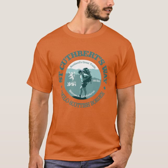 Camiseta Caminho de St Cuthberts engraçado (Frente)