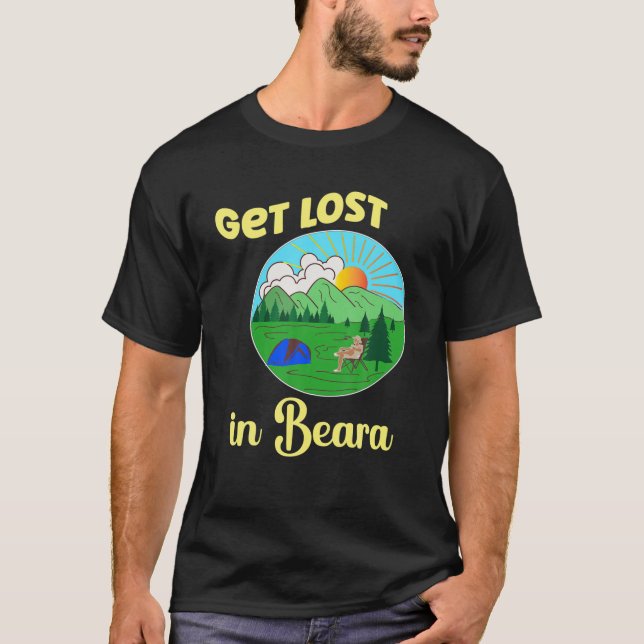 Camiseta Caminho Do Atlântico Selvagem Perde-Se Em Beara Co (Frente)