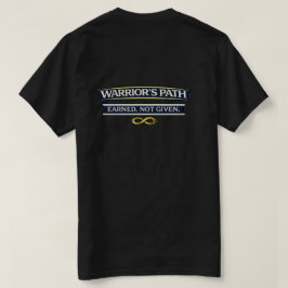 Camiseta Caminho do Guerreiro Conquistado Não Dado