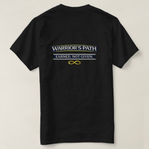 Camiseta Caminho do Guerreiro Conquistado Não Dado