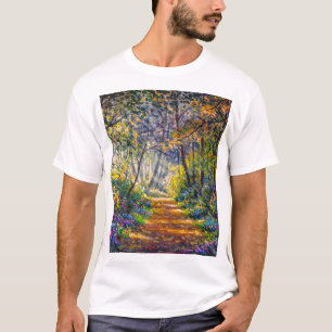 Camiseta Caminho do Impressionismo: Floresta Ensolarada Aqu