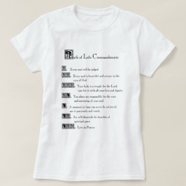 Camiseta Caminho dos Mandamentos de Vida