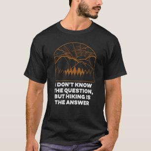 Camiseta Caminho é a Trave de Campanha do Viajante de Acamp