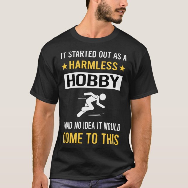 Camiseta Caminho E Campo De Hobby Sem Danos (Frente)