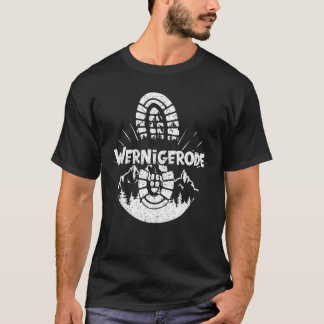 Camiseta Caminho Em Wernigerode Alemanha Vacina Hiker