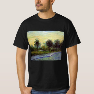 Camiseta Caminho no Parque Voyer d'Argenson por Vincent van