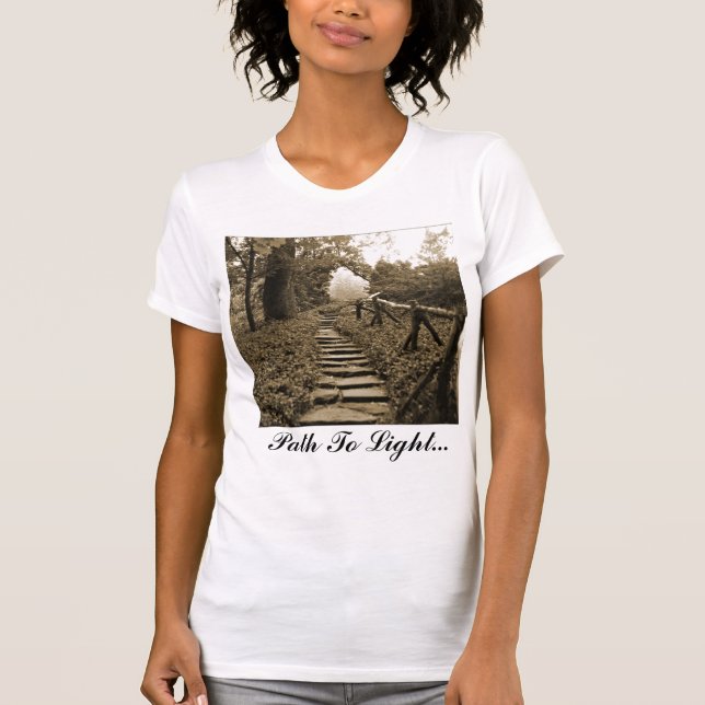 Camiseta Caminho para a Luz (Frente)