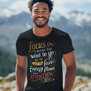 Camiseta Caminho para o sucesso: Foco no seu destino