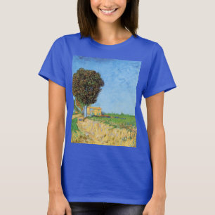 Camiseta Caminho perto de Arles por Vincent van Gogh