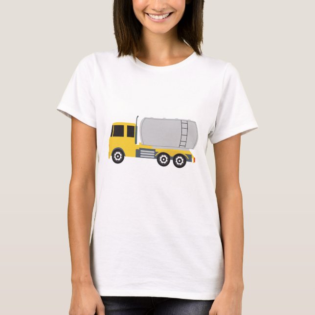 Camiseta Caminhões-cisterna de transporte (Frente)