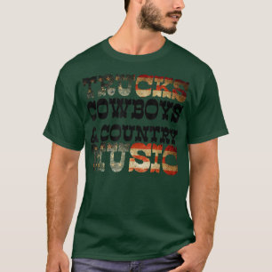 Camiseta Caminhões Cowboys E País Do Comboio Musical 2022 Q