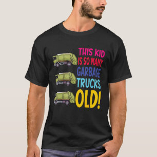 Camiseta Caminhões de lixo 1