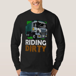 Camiseta Caminhões De Lixo Reciclagem De Condução