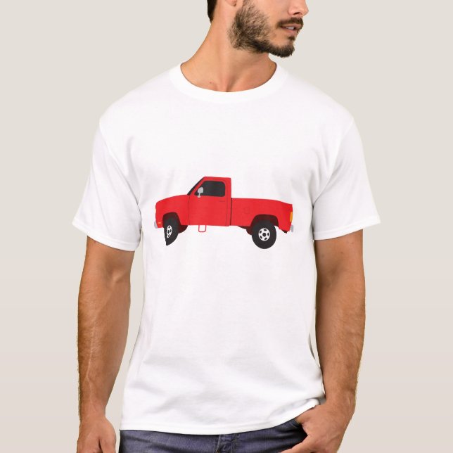 Camiseta Caminhões de Transporte de Caminhões (Frente)
