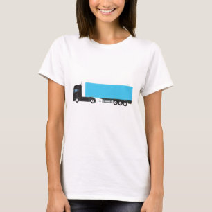 Camiseta Caminhões De Transporte De Caminhões Semirreboqu