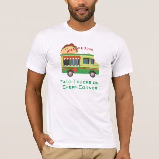 Camiseta Caminhões do Taco em cada canto: Hillary 2016