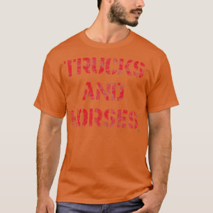 Camiseta Caminhões E Cavalos