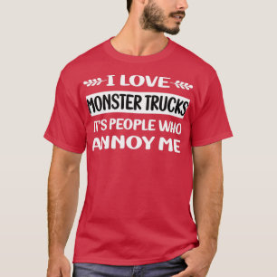 Camiseta Caminhões Monstros do Pessoas Me Annoy 2