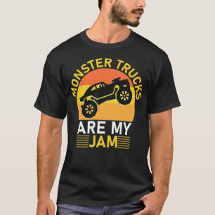 Camiseta caminhões monstros são meu amante de caminhão mons