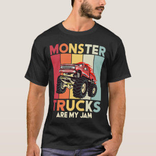 Camiseta Caminhões Monstros São Minha Paixão Caminhão de Mo