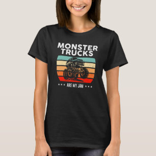 Camiseta Caminhões Monstros São O Meu Veículo Rodoviário