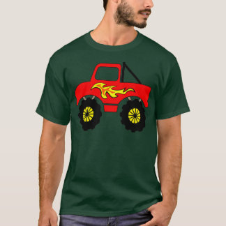 Camiseta Caminhões monstruosos para crianças 2
