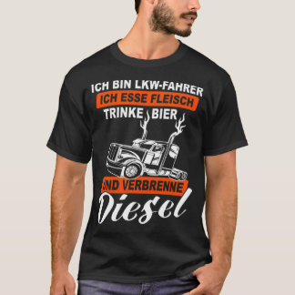 Camiseta caminhões motoristas motoristas motoristas de cami