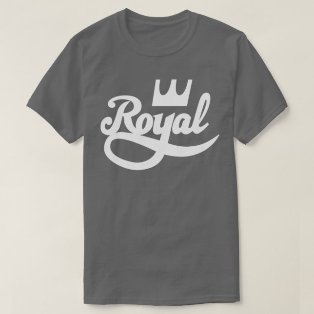 CAMISETA CAMINHÕES ROYAL DE SKATEBOARD (Frente do Design)