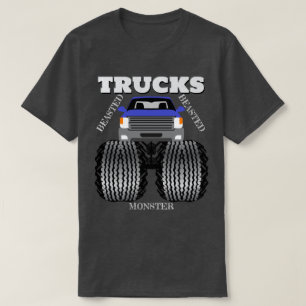 Camiseta Caminhões Torridos Monstro