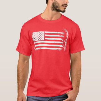 Camiseta Caminhoneiro da bandeira americana