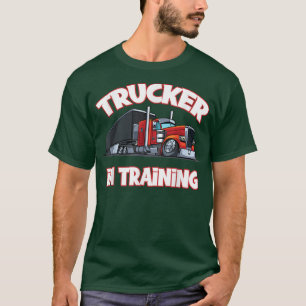 Camiseta Caminhoneiro Na Formação De Condutores De Dias de