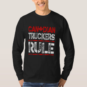 Camiseta Caminhoneiros canadenses Regra Pul Hoodie