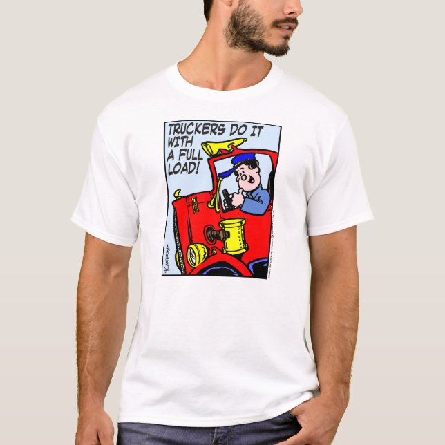 Camiseta Caminhoneiros fazem isso (Frente)