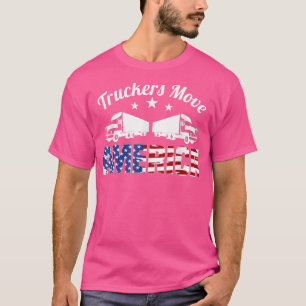 Camiseta Caminhoneiros Mover a América - Transportador de M