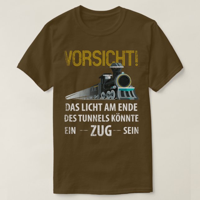 Camiseta Caminhos de ferro dos Comboios (Frente do Design)