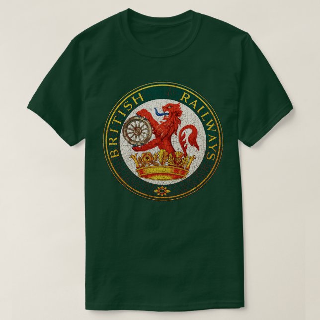 Camiseta Caminhos de ferro Ingleses (Frente do Design)