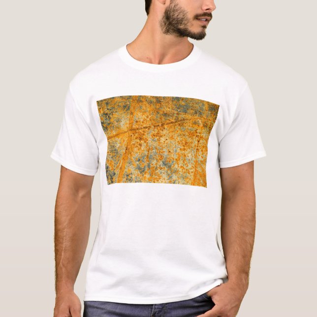 Camiseta caminhos de ferrugem ácida (Frente)