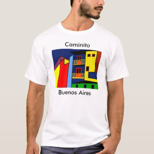 Camiseta Caminito em Boca, bairro de Buenos Aires