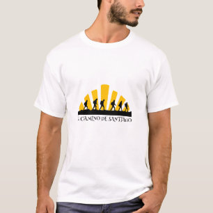 Camiseta Camino de Santiago A rua James 0041