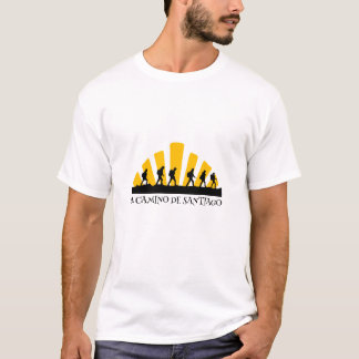 Camiseta Camino de Santiago A rua James 0041