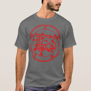 Camiseta Camio Sigil dá a entender os animais vermelhos