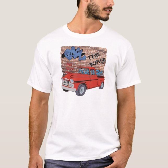 Camiseta Camionete de Chevy do vintage (Frente)