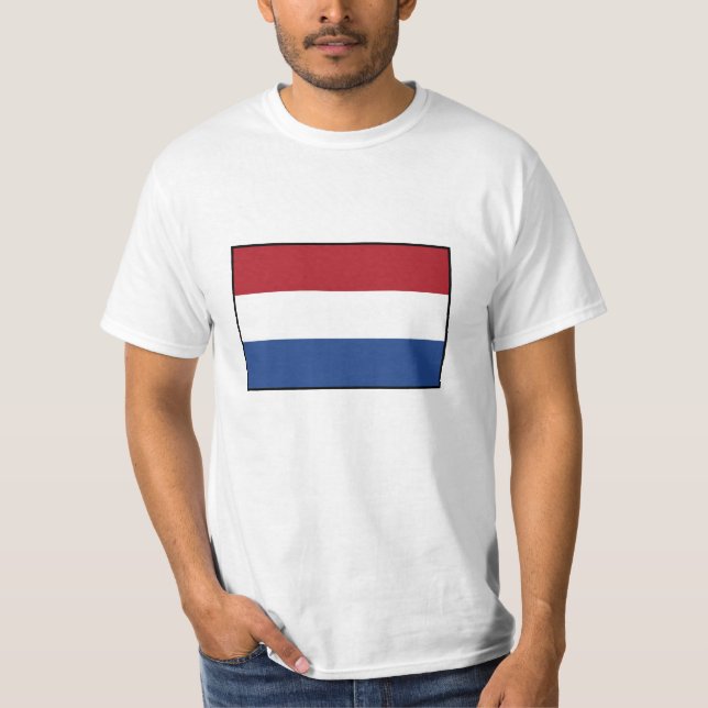 Camiseta Camionete Nederland de Vlag - bandeira dos Países (Frente)