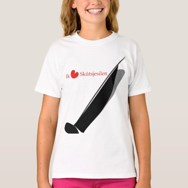 Camiseta Camionete Skutsjesilen. do hou de Ik (Frente)